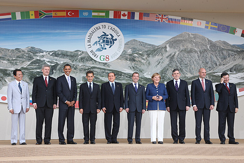 第35回主要国首脳会議ラクイラ・サミットの画像