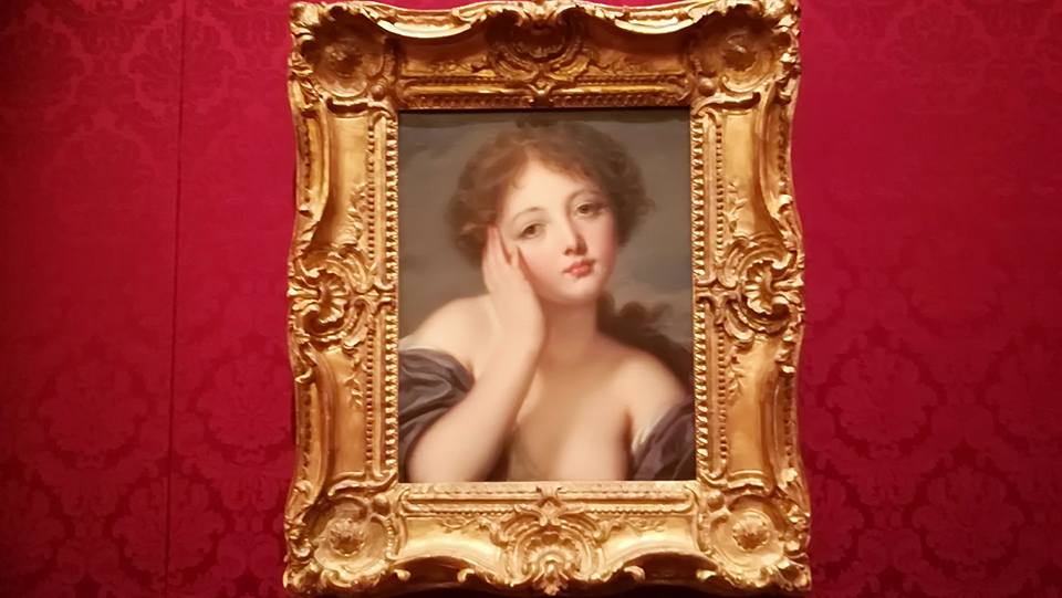 ジャン＝バティスト・グルーズ『少女の頭部像』 18世紀後半 油彩・カンヴァス