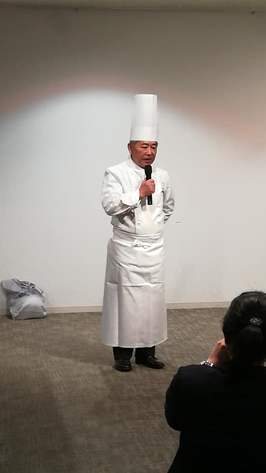 中村勝宏 シェフ。#ミシュラン 1つ星を日本で初めて獲得。洞爺湖サミットでも総料理長を務められた。
WFP #FAO世界食料デ-記念シンポジウム
