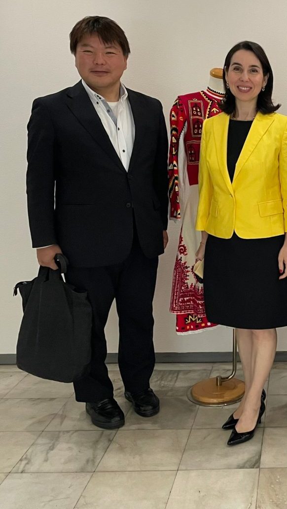 マリエタ・アラバジエヴァ 日ブルガリア共和国大使と榊原平