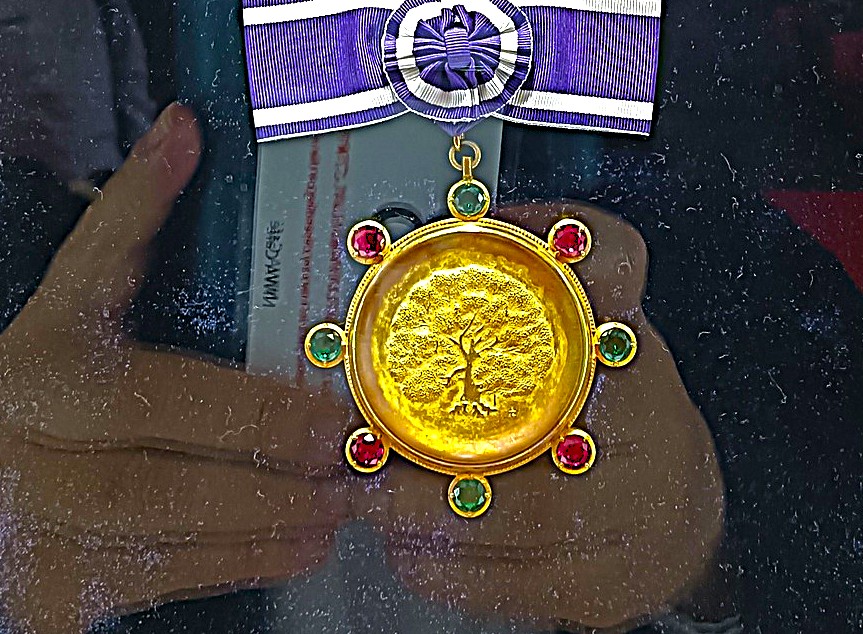 京都賞のメダル