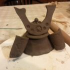 5月端午の節句向け「兜の形の蓋つき小鉢」を陶芸で作成 2016年2月26日